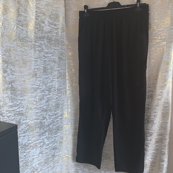 VINTAGE🧚‍♀️TAHARI Black High Waisted Cargo Flare/Wild Leg Pants/Trousers - Picture 3 of 15